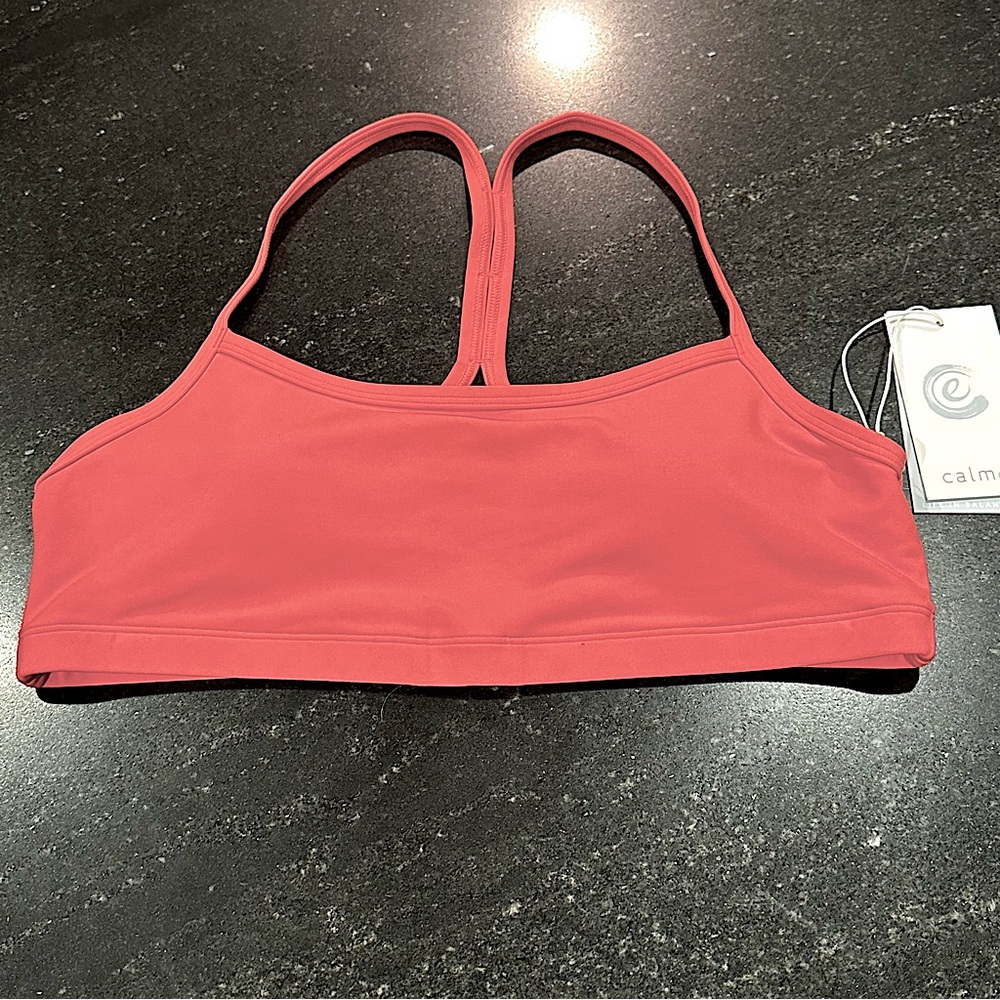 NWT Johnny Was Calme Endurance Cross Back Sports Bra Large